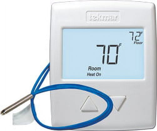Universal White Digital Rectangular Low Voltage Thermostat