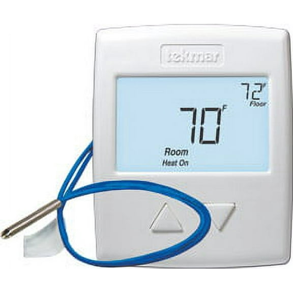 TEKMAR 519 24V DIGITAL THERMOSTAT SINGLE STAGE HEAT ONLY W/07 SENSOR REPLACES TEK 509