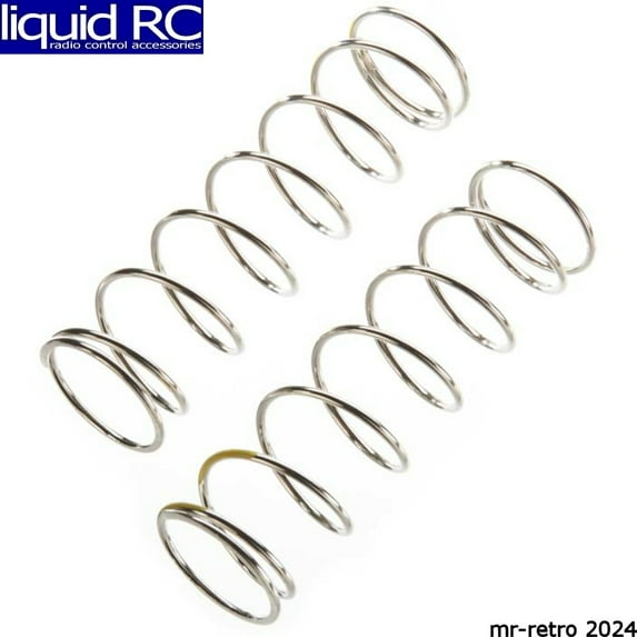 TEKNO RC LLC Shock Spring Set 1.6x8.0T80mmyellow5.60 lb/in TKR6092 Elec Car/Truck Replacement Parts