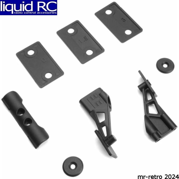 TEKNO RC LLC Wing Mount and Bumper EB410 TKR6546 Elec Car/Truck Replacement Parts