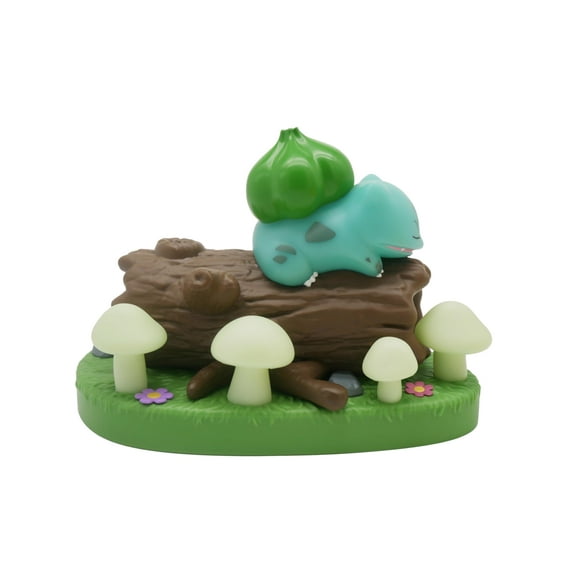 TEKNOFUN - Licenza ufficiale Pokemon - POKEMON scena luminosa BULBASAUR Light Figure - USB-C -