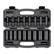 TEKTON 1/2 Inch Drive Deep 12-Point Impact Socket Set with Case, 17-Piece 5/16 - 1-1/4 in. | SID92337