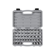 TEKTON 1/2 Inch Drive Hex, Torx, TR Triple Square, Phillips, Slotted Bit Socket Set with Case 44-Piece | SHB92304