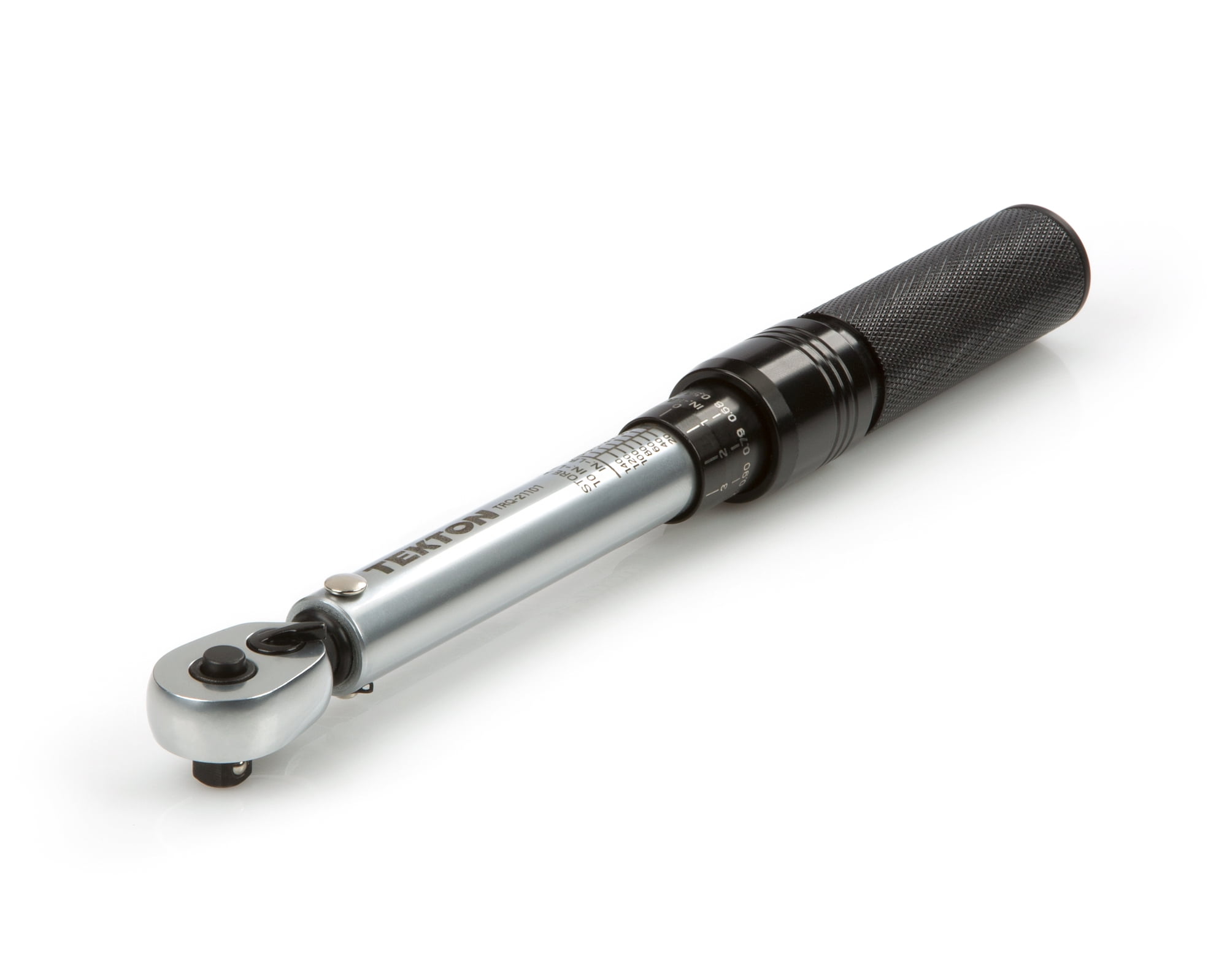 TEKTON 1/4 Inch Drive DualDirection Micrometer Torque Wrench (10150 in.lb.)