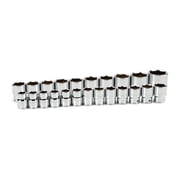 TEKTON 3/4 Inch Drive 6-Point Socket Set, 23-Piece 19-50 mm | SHD93014