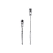 TEKTON 3/8 Inch Drive Flex Head Quick-Release Ratchet Set, 2-Piece 8, 12 in. | SRH91301