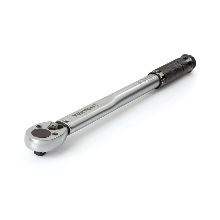 トントン TEKTON 3/8 Inch Drive Micrometer Torque Wrench (10-80 ft.-lb