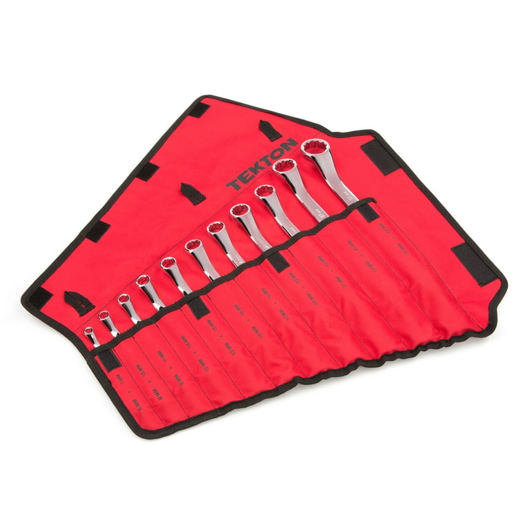 6-32 mm 45° Offset Box End Wrench Set (11-Piece) 6-32 mm 45° Offset Box End Wrench Set (11-Piece)