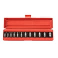 thumbnail image 1 of TEKTON 47910 3/8 Inch Drive 6 Point 5/16 to 1 Inch Impact Socket Set, 12 Pieces, 1 of 2