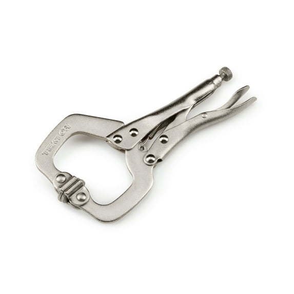 TEKTON 6 Inch Swivel Pad Locking C-Clamp | 3816