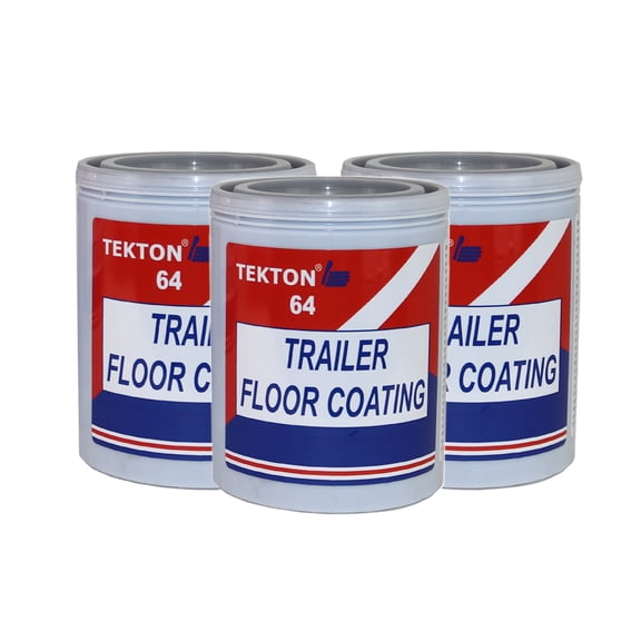 TEKTON 64 Trailer Floor Coating Black 3 Quarts