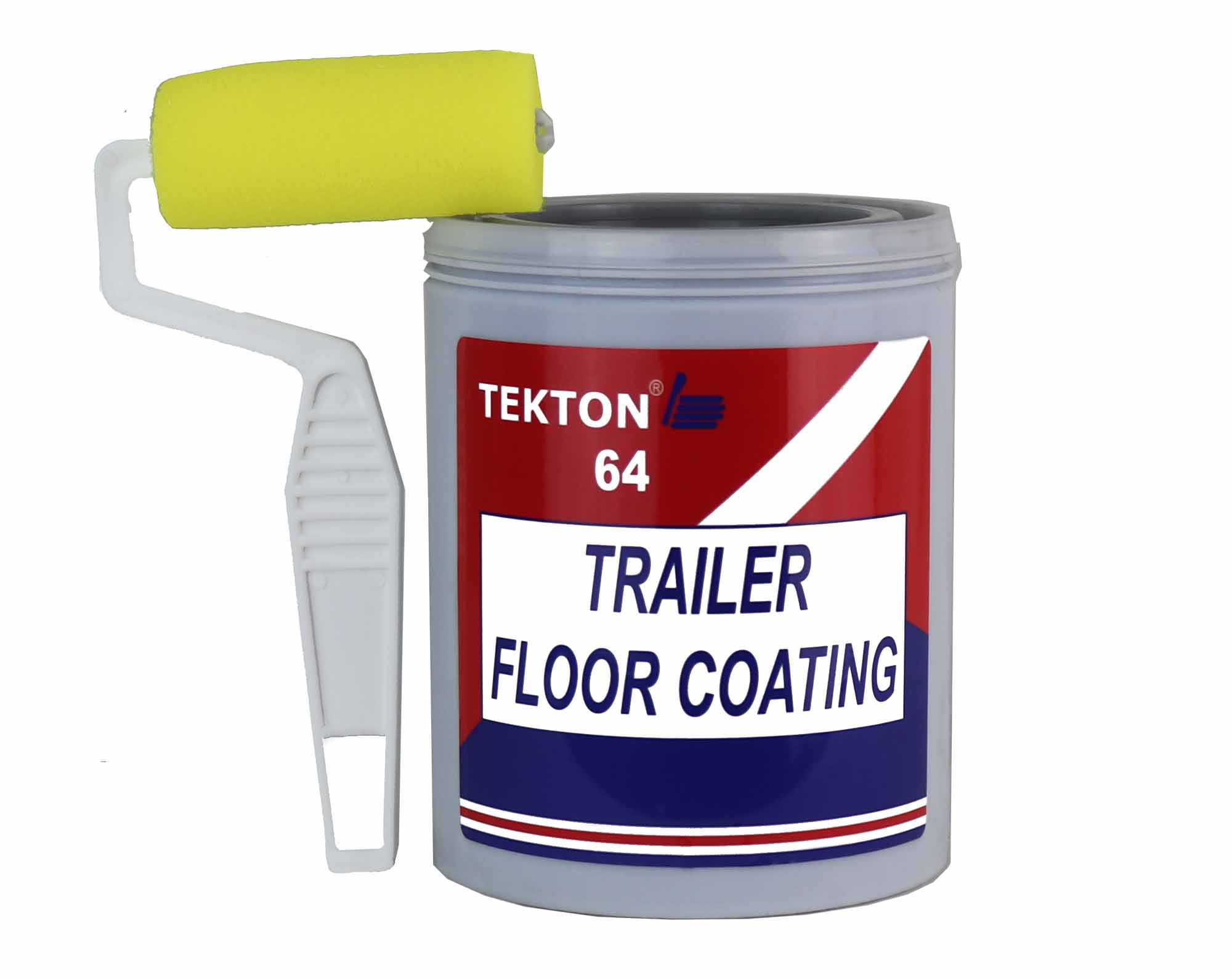 TEKTON 64 Solid Paint Trailer Floor Coating Grey 1 Quart - Walmart.com