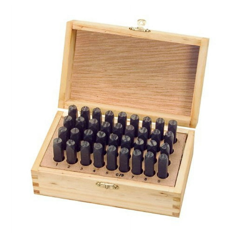 36-Piece Letter/Number Punch Set 5/16 in.