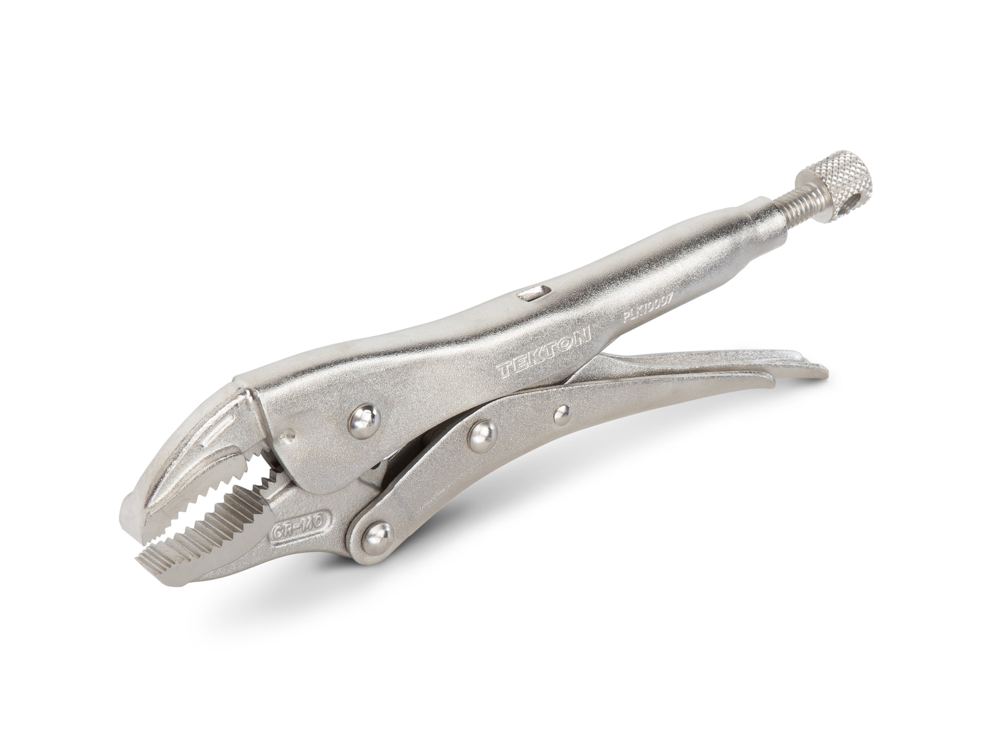 TEKTON 7 Inch Curved Jaw Locking Pliers | PLK10007