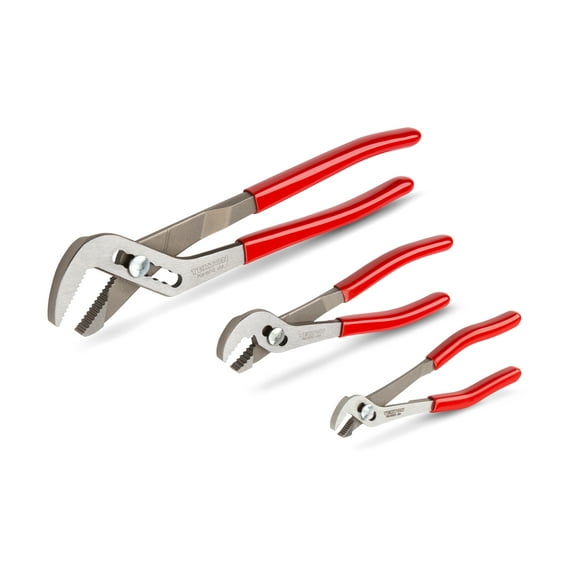TEKTON Angle Nose Slip Joint Pliers Set, 3-Piece (5, 7, 10 in.) | PGA16103