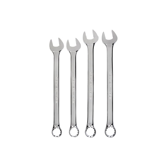 TEKTON Combination Wrench Set, 4-Piece (1 - 5/16 - 1-1/2 in.) | WCB90102