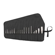 TEKTON Punch and Chisel Set with Pouch, 20-Piece Center, Solid, Pin, Chisel | PNC99101
