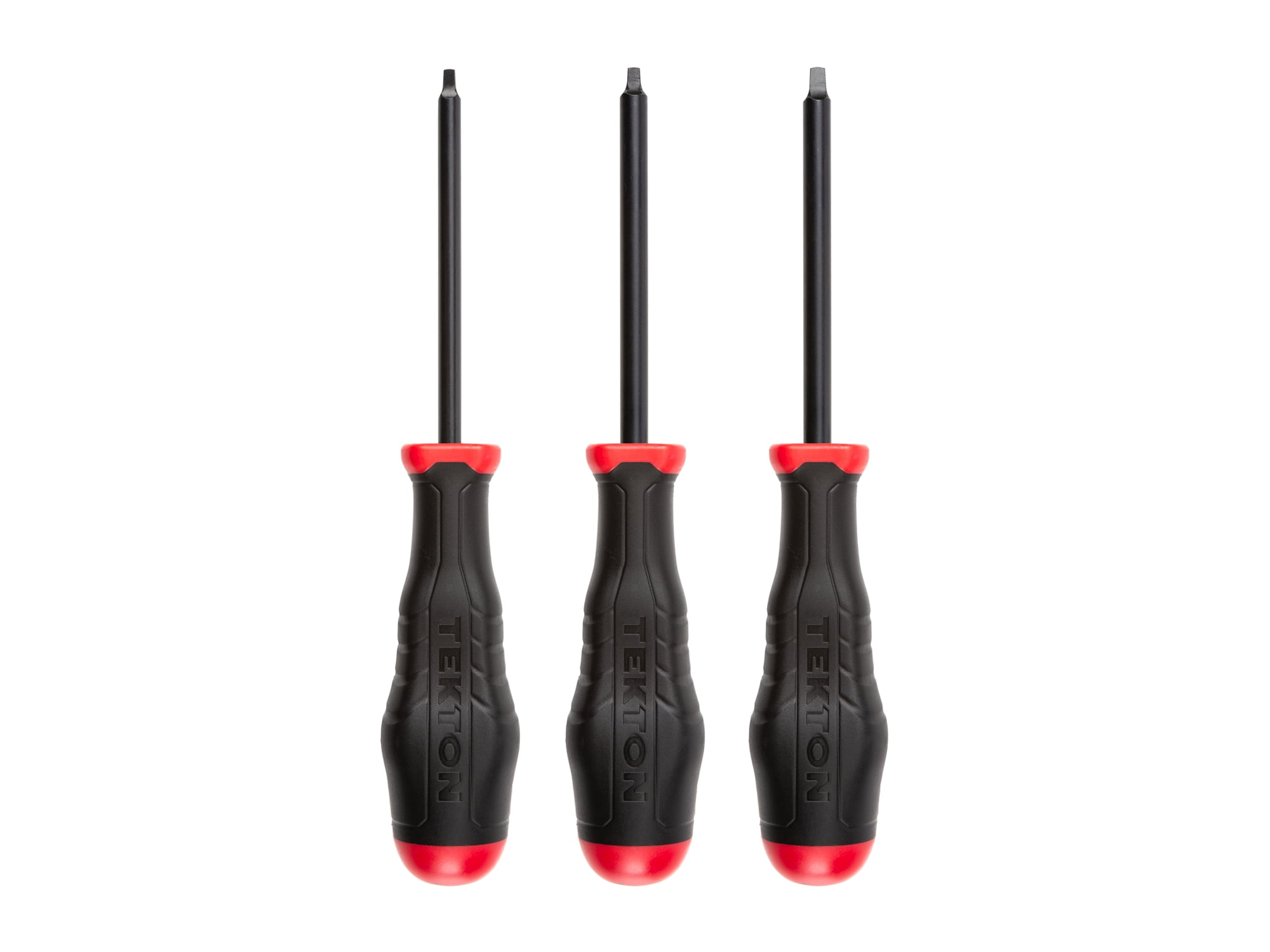 TEKTON Square High-Torque Screwdriver Set, 3-Piece (S1-S3) - Black Oxide Blades | DHQ91004