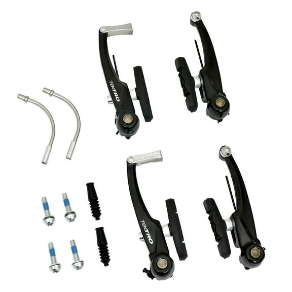 TEKTRO C310 V-Brake Linear Pull Brake Set Long Arms 110mm , Black #MH2787