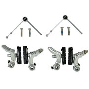 TEKTRO Oryx 99A2G CycloCross Cantilever Bike Brake Set F+R, Silver #MH1812