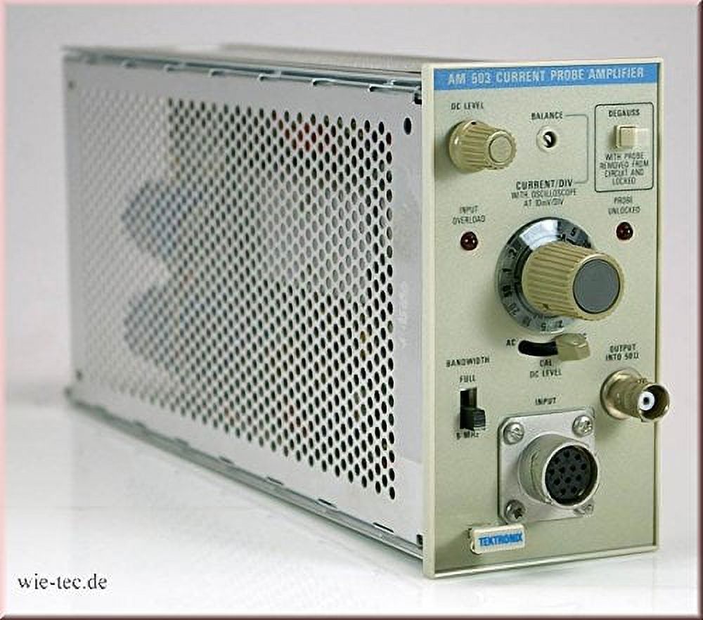 TEKTRONIX AM503 CURRENT PROBE Instruction Manual