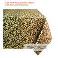thumbnail image 1 of TEKTRUM 60"X102" Rectangular Polyester Damask Tablecloth, 1 of 3