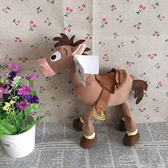 TEKUDA Movies & TV 23cm=9inch Original Toy Story Plush Bullseye Figure The Horse Cute Doll for Children's Gift 1 PCs