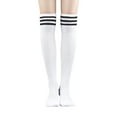 thumbnail image 1 of TEL0LY Thigh High Socks Sizes in Regular, Knee High Stockings ,White Stockings for Women, 1 of 6