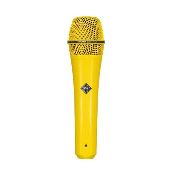 Telefunken USA M81 Dynamic Handheld Microphone, Yellow