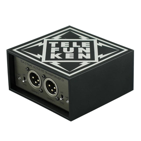 Telefunken USA TDA-2 Active Stereo FET Direct Box
