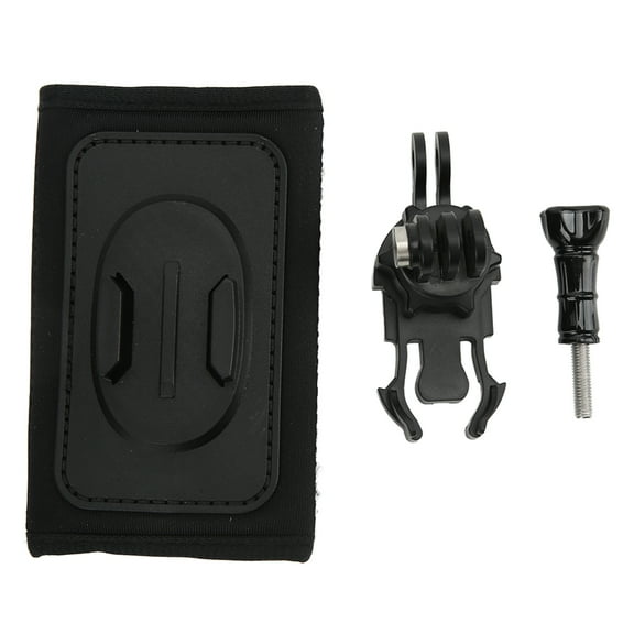TELESIN Backpack Shoulder Strap Mount 360 Rotatable Ball Base Backpack Mount for Hero 10 9 and Other Action Cameras