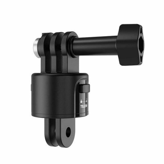 TELESIN Magnetic Suction Adapter Quick Release Base With Camera Mount Base 1/4in Screws Free for GoPro 12/11/10/9/8