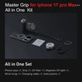 thumbnail image 1 of TELESIN Master Grip Kit Magnetic Phone Camera Grip 3200mAh for iPhone 17 Pro Max /iPhone 17 Pro, 1 of 11