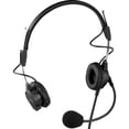 thumbnail image 1 of TELEX PH44 Lightweight Dual Sided Headset for RTS Noise Cancelling Dynamic Microphone on Adjustable Gooseneck Boom Arm Lightly Padded Headband, 1 of 3