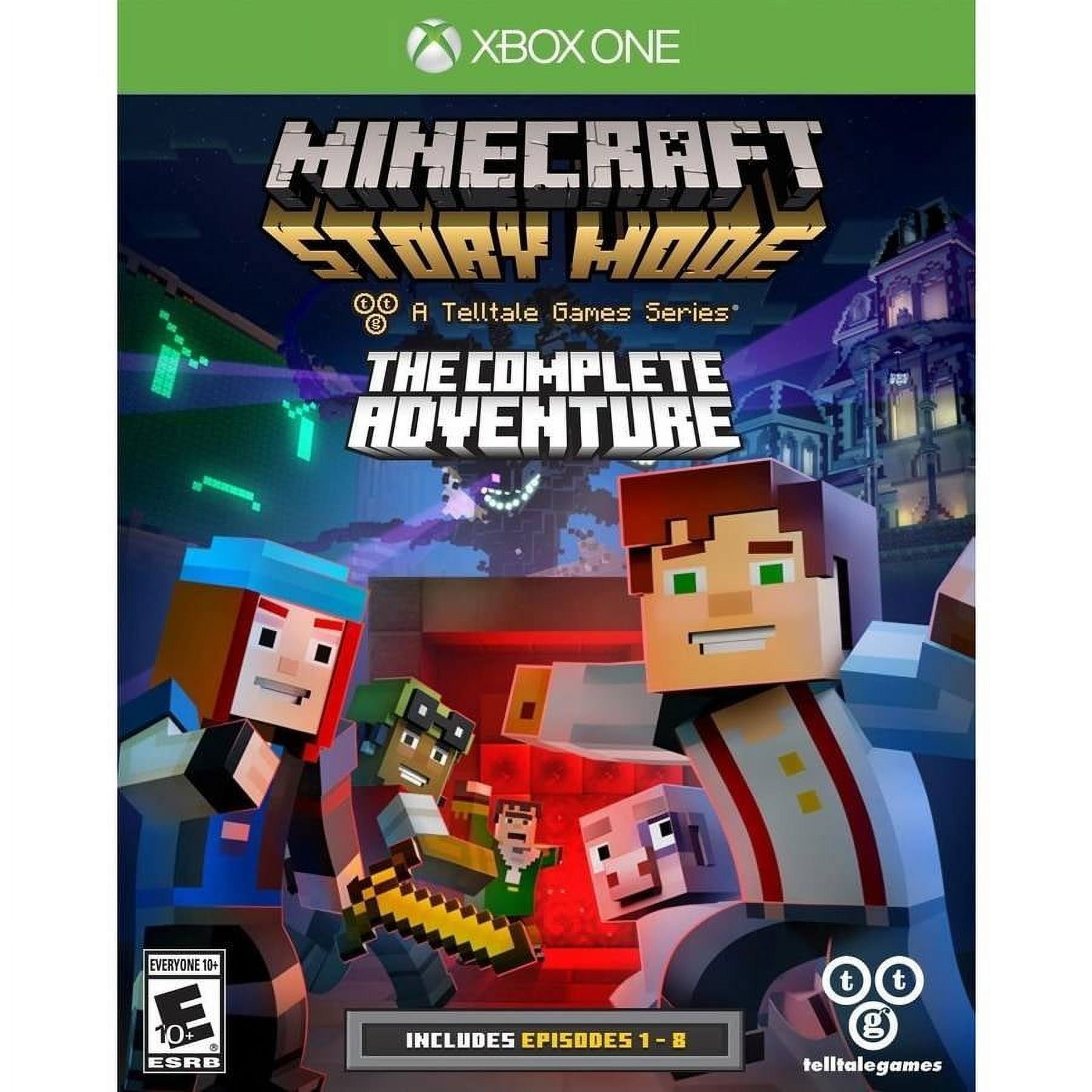 Minecraft: Story Mode -- Season Two: Season Pass Disc (Microsoft Xbox One,  2017) for sale online