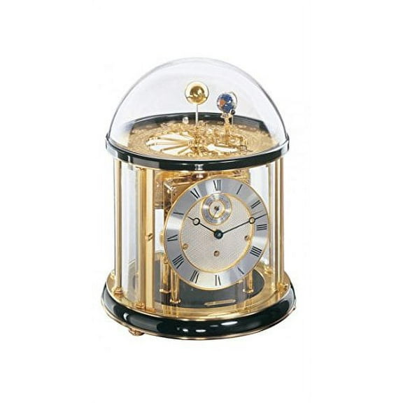 TELLURIUM I-BLACK/Brass MANTELCLOCK