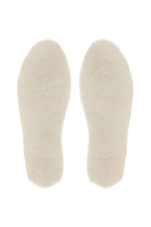 0298 Men'S Genuine Sheepskin Insoles Premium Warm Thin Wool Fur Fleece Shoe Inserts Replacement Comfort Insole for Snow Boots Slippers Work Boots Beige Eu45/Us 12