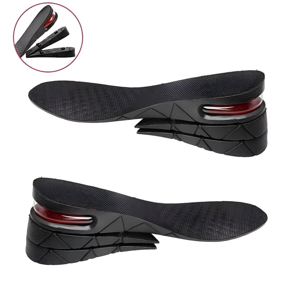TELOLY 1.2 Inch Height Increase Insoles, Air Cushion Heel Inserts for Men and Women, Invisible Shoe Lifts for Boots and High Tops