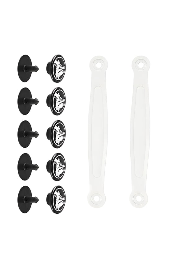 1 Pair Clogs Heel Straps with Rivets Replacement Part for Clogs Sandals Men and Women Shoe Beach Shoe Accessories