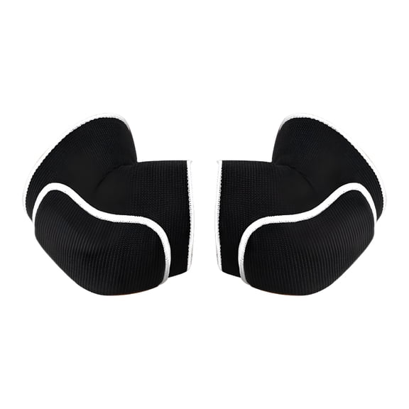 TELOLY 1 Pair Elbow Pads Compression Arm Sleeve Wrap Padded Soft Support Cushion Arm Knee Protector Volleyball Basketball Breathable Brace