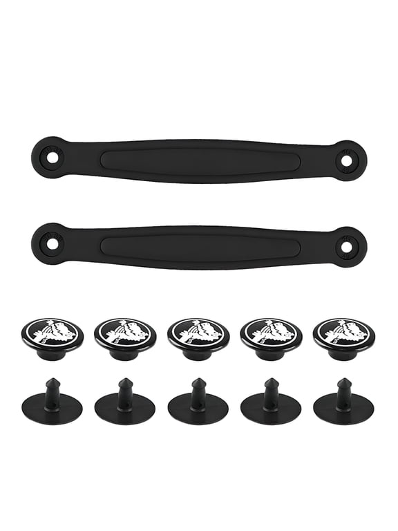 TELOLY 1 Pair Heel Straps with Rivets Replacement Part for Clogs Sandals, Men and Women Beach Shoe Accessories