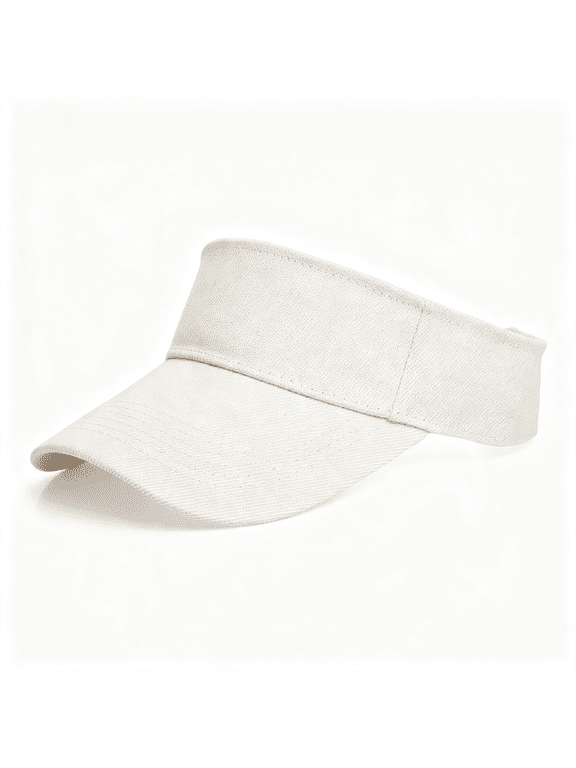1 Piece of Sport Wear Athletic Visor Sun Sports Visor Hat Visor Adjustable Cap for Women and Men Sunvisor Hat Womens