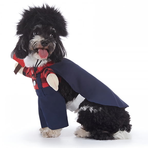 TELOLY 1 Set Pet Halloween Costume Easy to Wear Unique Funny Cute Dog Cosplay Outfit for Parties Decoration