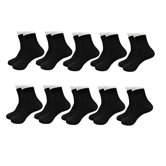 TELOLY 10 Pairs Socks for Women Casual Bamboo Fiber Ultra-Thin Elastic Silky Short Low Cut Ankle Socks Breathable Sock Comfort Cool Softy Lightweight Mens Socks Size 10-13 Ankle Socks for Men 9-12
