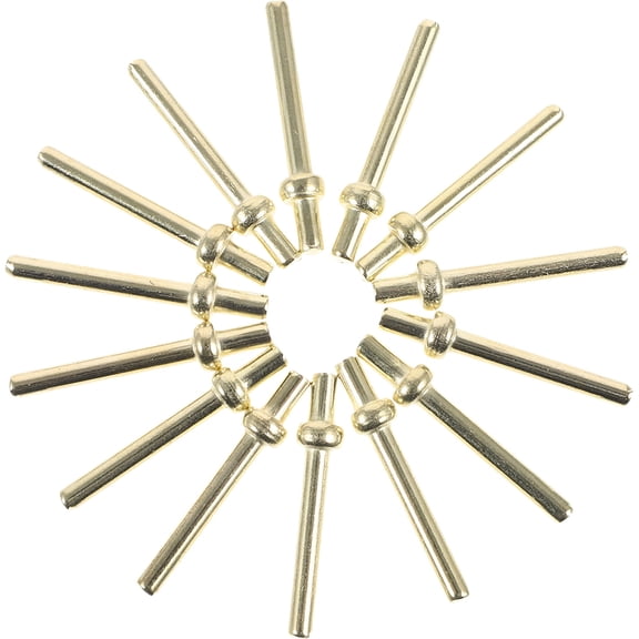 TELOLY 100Pcs Cribbage Board Pegs Metal Cribbage Pegs Game Cribbage Accessories