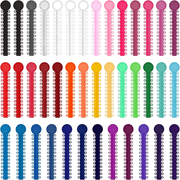 TELOLY 1040 Pcs Multi-Color Rubber Bands,Orthodontic Ligature Ties Kit-O-Rings Braces Dental Ties for Orthodontic Procedures and Dental Braces40 Items Versatile Braces Rubber Bands