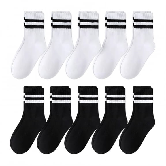 TELOLY 10Pairs Kids Socks,Size 31-37 Boys Socks 4-6 Years,Fall & Winter Wear Boys Socks,Combination4