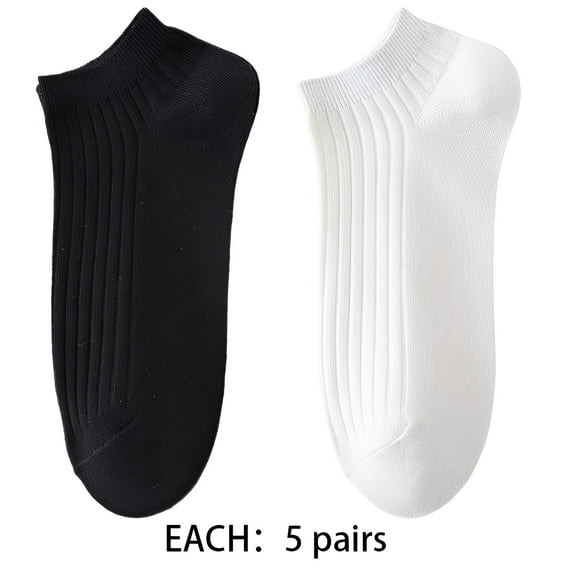 TELOLY 10Pairs Mens Socks9-13Mens Ankle Socks Size 9-11 Men's Socks ,Colormixing