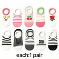 thumbnail image 1 of TELOLY 10Pairs Toddler Socks,Cotton Socks for 3-5 Years Old Baby Girl Socks,Fresh Breathable Feel Kids Socks,Colormixing3,M, 1 of 3