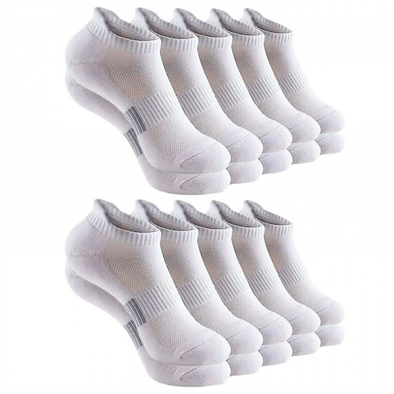 TELOLY 10Pairs Ankle Socks for Women,Women'S Socks Size 9-11,Cotton Women'S Ankle Socks